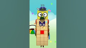 skip counting by 21 | learn to count #numberblocks #youtubeshorts #shorts