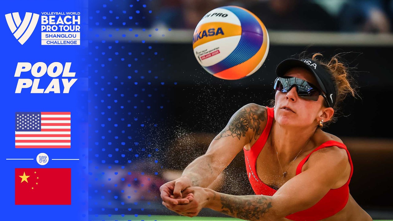 Shaw/Phillips vs. Kadeliye/QI S.Y. - Pool Play Highlights | Shangluo 2026 #BeachProTour