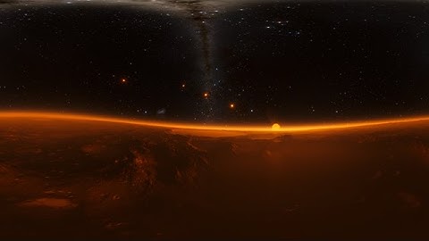 Virtual reality view of the TRAPPIST-1 planetary system