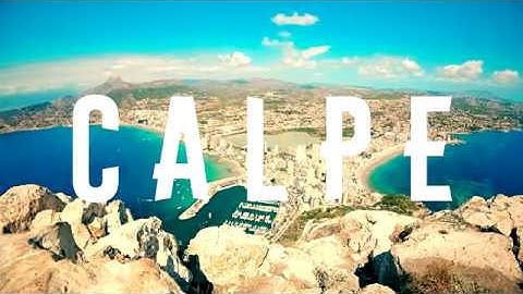 Calpe Spain, Costa Blanca, Alicante Timelapse