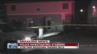 Person stabbed along Hyde Park Blvd in Niagara Falls