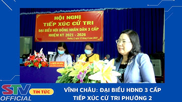 STV - Vĩnh Châu: Đại biểu HĐND 3 cấp tiếp xúc cử tri phường 2