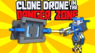 The Amazing New Hammer! - Clone Drone in the Danger Zone Alpha Gameplay - Funny Moments