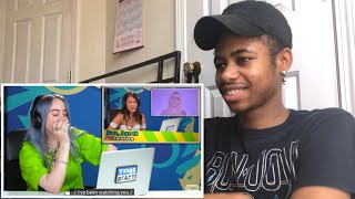 Billie Eilish Reacts To Teens React To Billie Eilish Reaction