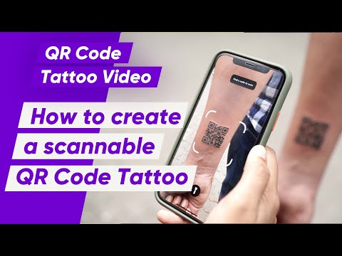 QR Code Tattoo: Easy 4-step Tattoo Tutorial