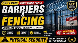 “Barriers & Fencing 🔥 CPP EXAM HACK!”