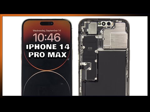 Apple iPhone 14 Pro Max Disassembly Teardown Repair Video Review