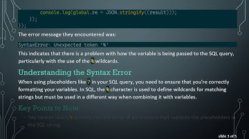 How to Properly Send Variables in SQL Queries with Node.js