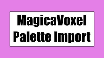 MagicaVoxel Palette Import