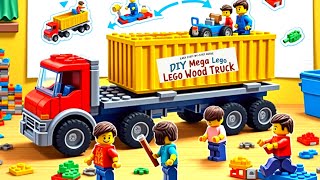 Diy Mega Lego Container Truck Tutorial