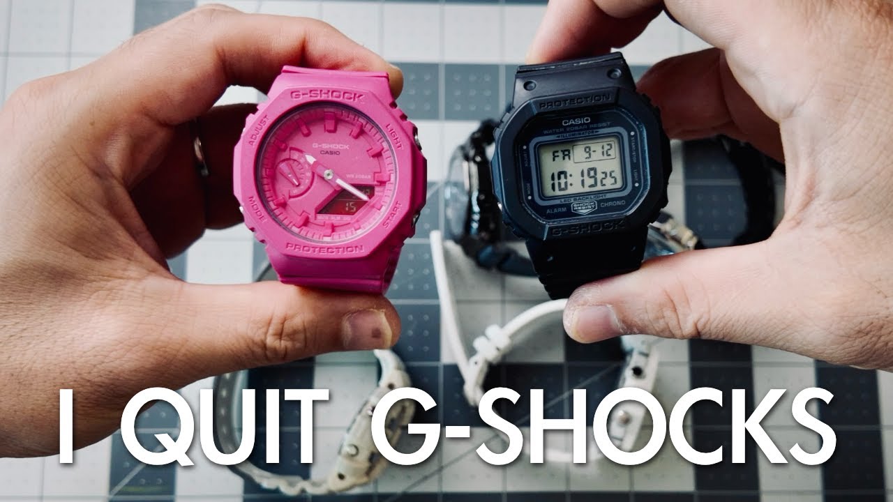 I'll Never Buy a G-Shock Again (famous last words)