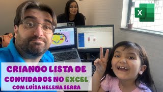 Creating a guest list in Excel with Luísa Helena Serra
