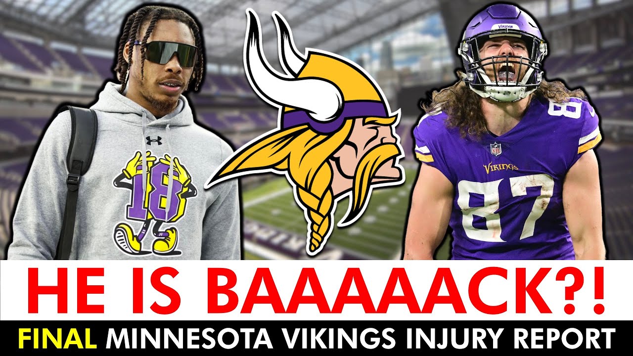 Justin Jefferson PLAYING vs. Saints? Final Minnesota Vikings Injury Report Ahead Of Week 10 Matchup