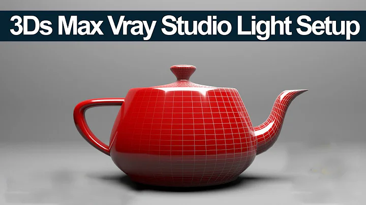 How to Create Vray Studio Light Setup - 3Ds Max Tutorial