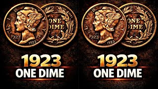 1923 One Dime Coin History 🇺🇸 | Mercury Dime Silver Coin Explained | USA#1923Dime#RareDime