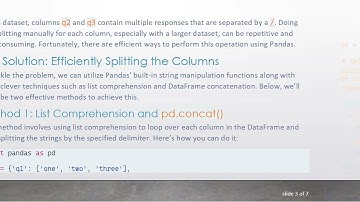 Splitting Multiple Columns in a Pandas DataFrame Using a Delimiter