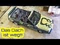 Volvo 440 GT Do-It-Yourself Cabrio - Das Dach ist endlich ab!!!