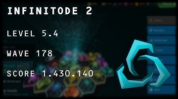 Infinitode 2 - Level 5.4 Wave 178 [1.430.140 Score]