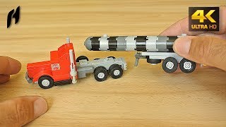 How to Build the Long-Haul Truck with Tanker Trailer (MOC - 4K)