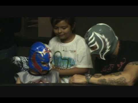 JAKE MEETS HIS HERO REY MYSTERIO OF WWE