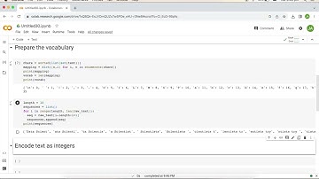 Character Level Neural Language Model Using LSTM