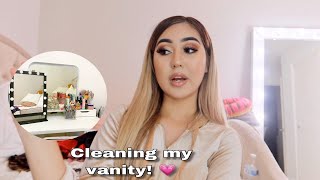 Clean My Vanity With Me