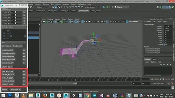 Procedural Rig Built in MayaLT using Mel-script
