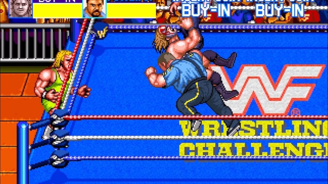 Couple of Matches w/Mr. Perfect and Big Boss Man | WWF Wrestlefest ...