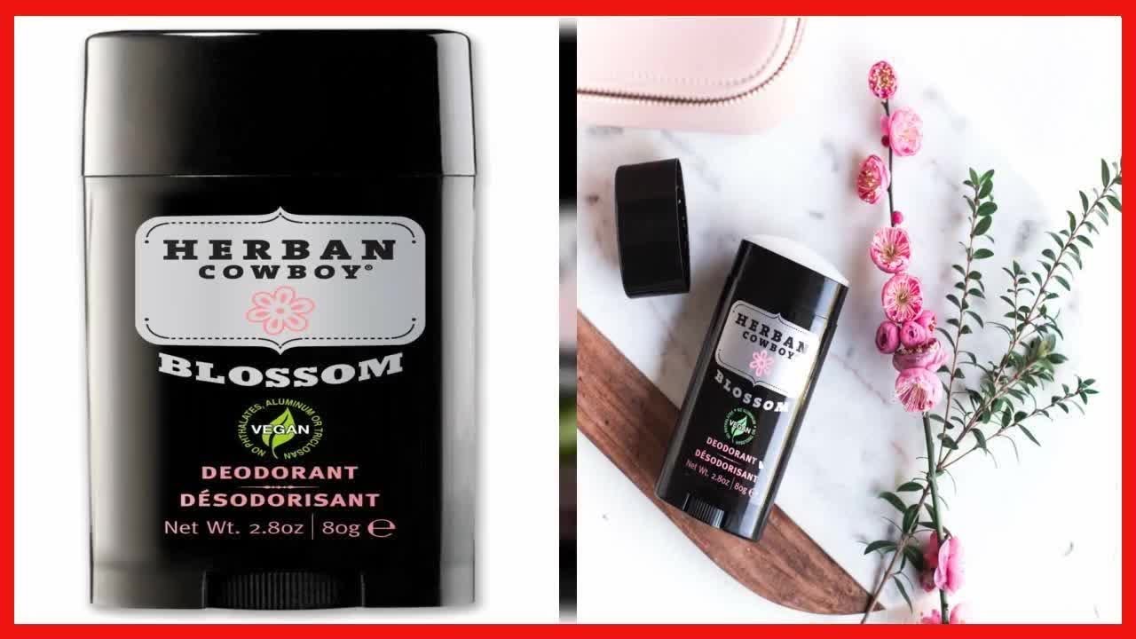 Herban Cowboy Women's Deodorant, Blossom, 2.8 Ounce - MND Shop