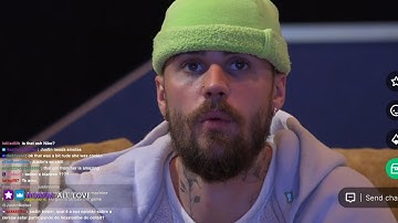 Justin Bieber Sings WALKING AWAY (Live on Twitch) 