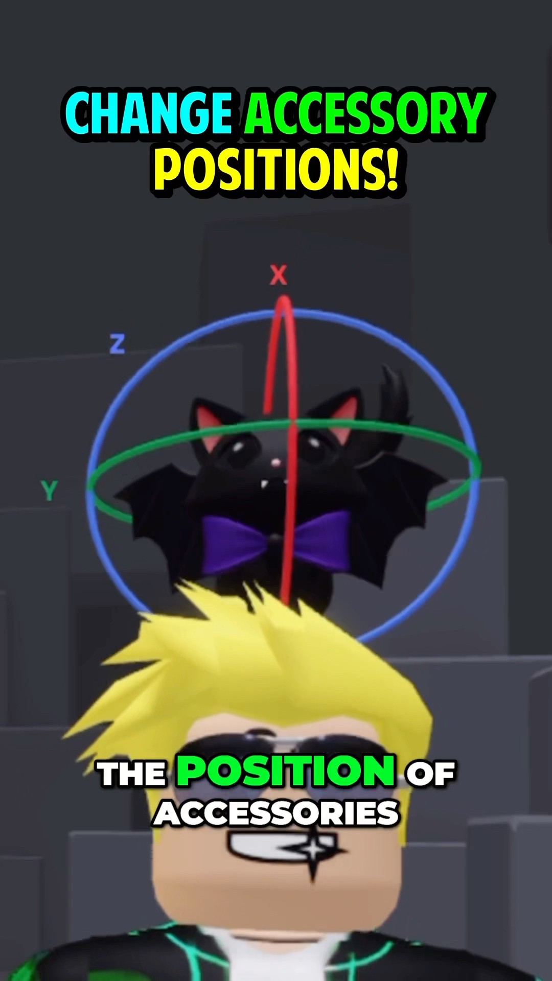 HOW To ADJUST Roblox ACCESSORIES YouTube Oardefault