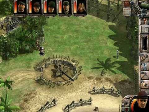 Commandos 2 Men Of Courage walkthrough: Guns of Savo Island(part 1)