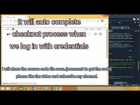 Python Coding || Nike.com Auto purchase Bot