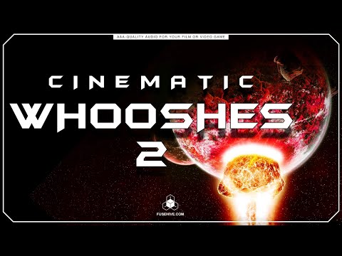 Cinematic Whooshes Sound Effects Library 02 - Trailers Promotional Teaser Videos Woosh SFX MINI PACK
