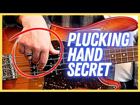 Plucking Hand Secrets Every Bass Player Should Know | FREE PDF