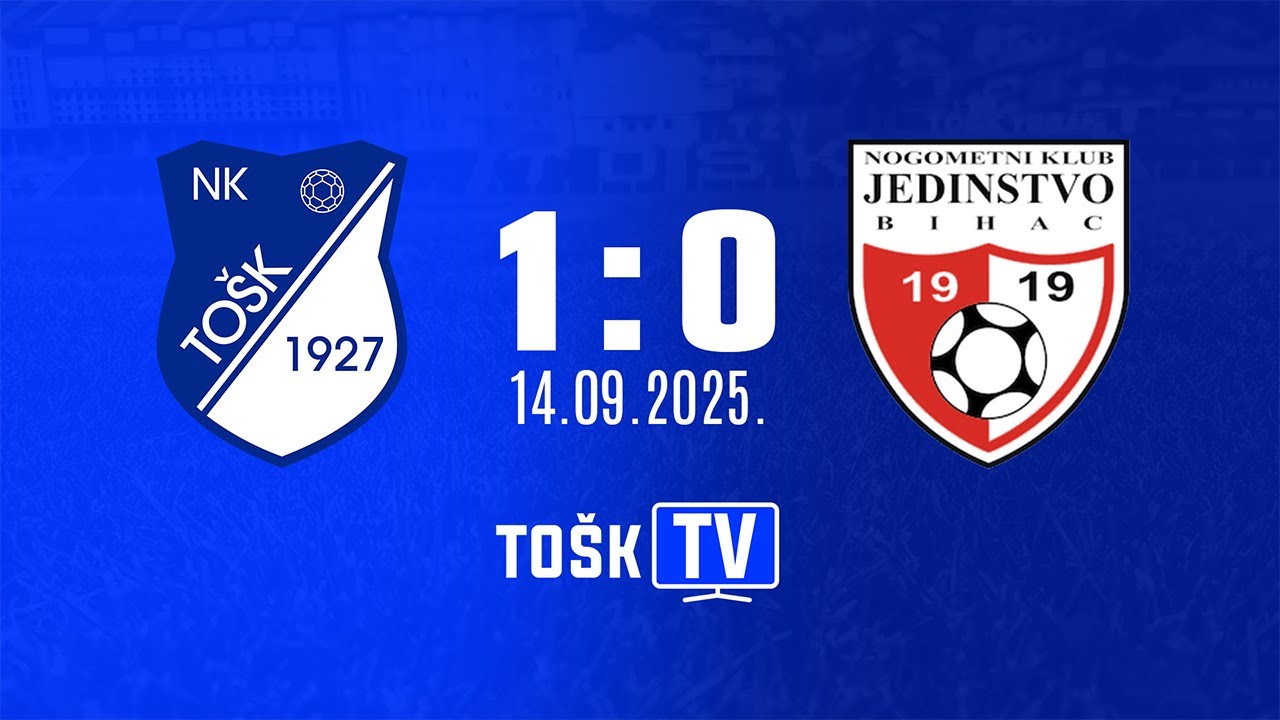 NK TOŠK VS NK JEDINSTVO 1:0 │ HIGHLIGHTS