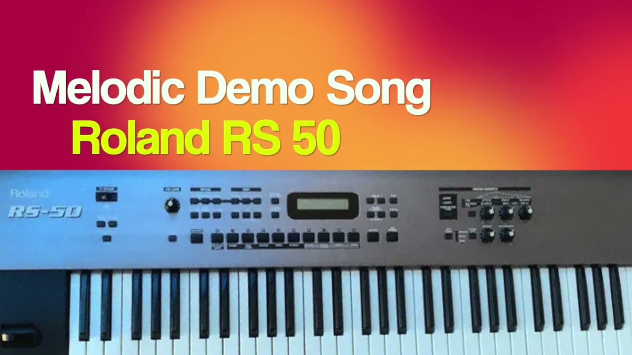 MELODIC FACTORY DEMO SONG OF ROLAND RS - 50. HIGH QUALITY