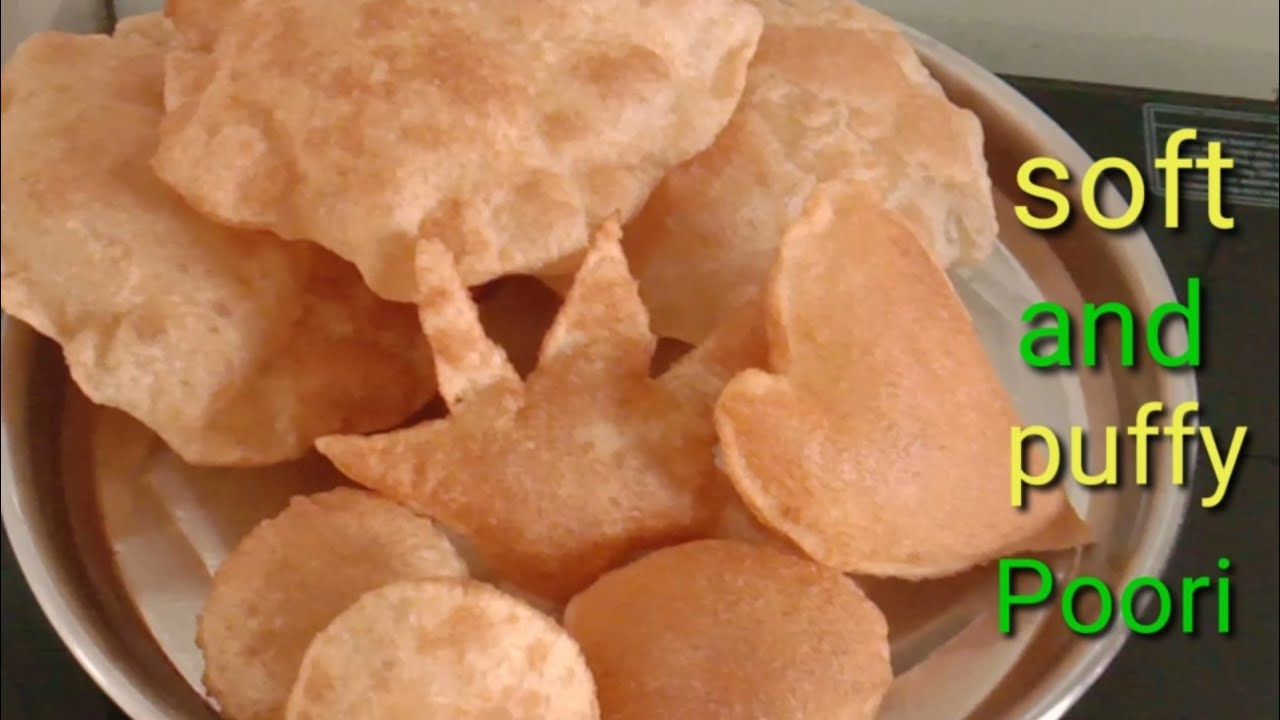 how to make Soft and puffy poori👌 in tamil YouTube