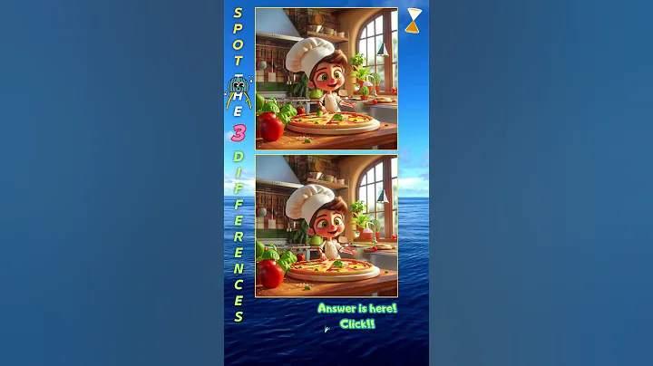 Spot the Difference🌟Find the Difference - Little chefs 20