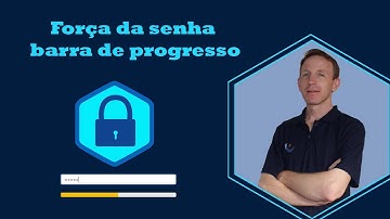 Como apresentar a força da senha com barra de progresso do Bootstrap 4
