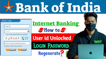 How to reset Bank of India Internet Banking Login Password 2025 | How to Unlock BOI User ID, BOI net