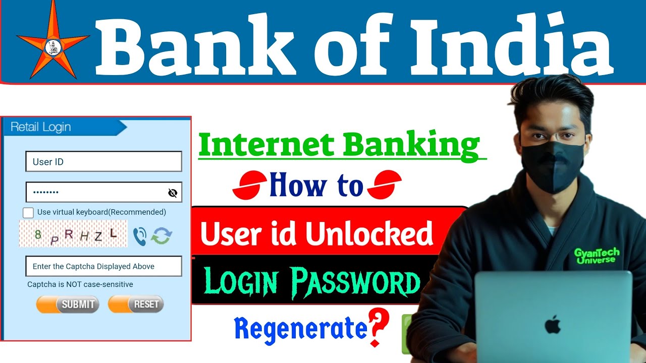 How to reset Bank of India Internet Banking Login Password 2025 | How ...