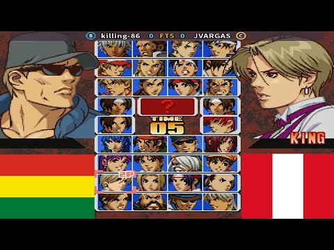 KOF 99 - killing-86 vs JVARGAS FT5