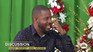 DISCUSSION WITH PROPHET JANAL BROWNE