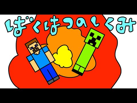 【アニメ】クリーパーが爆発する仕組み【マイクラ】