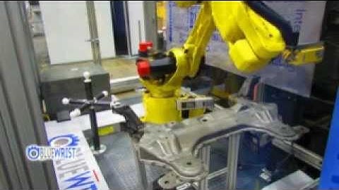 Bluewrist Robot Arm mounted Gocator solution