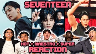 OUR FIRST TIME WATCHING SEVENTEEN! | HOT   Maestro   Super