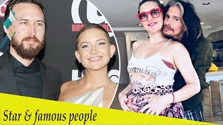 Kate Hudson Smiles As Steven Tyler Hugs Baby Bump In Instagram Snap