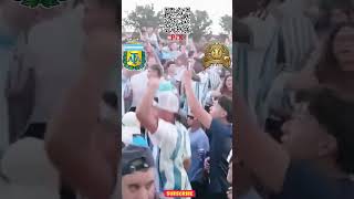 TORCIDA DA ARGENTINA NA COPA DO MUNDO 01 #Shorts