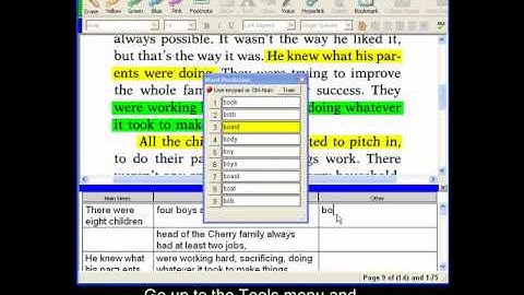 Kurzweil 3000: Work with Column Notes Video